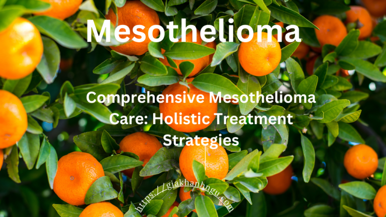 Comprehensive Mesothelioma Care: Holistic Treatment Strategies